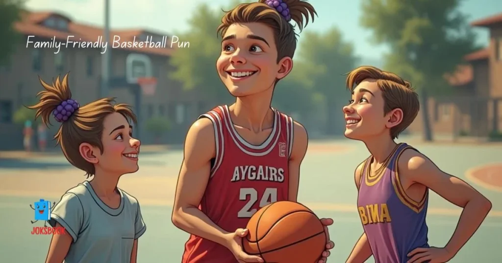 Family Friendly Basketball Pun