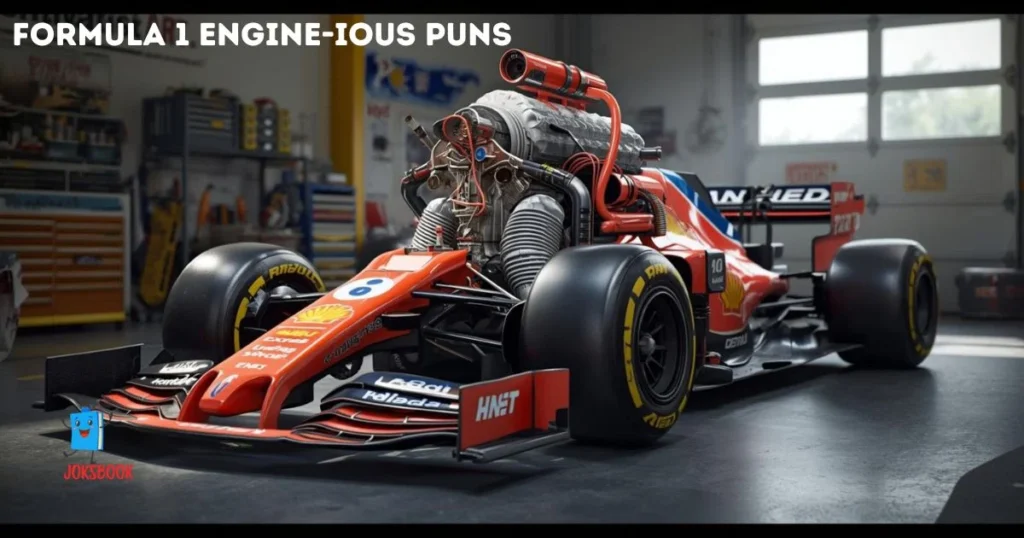 Formula 1 Engine Ious Puns