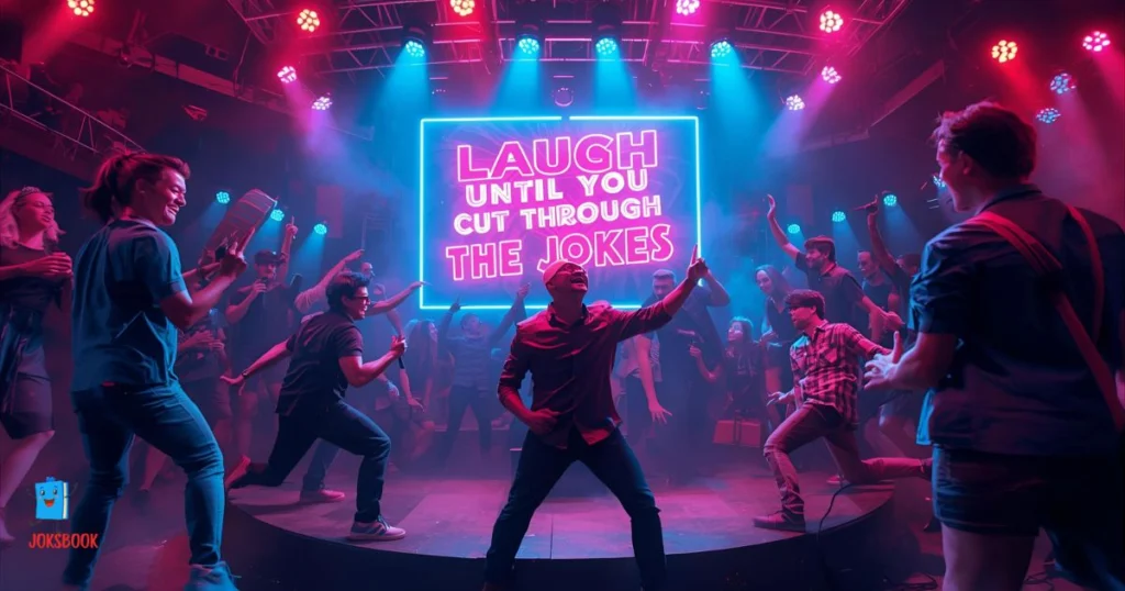 Laugh Until You Cut Through the Jokes