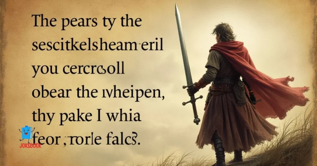 Sayings With A Sword Twist