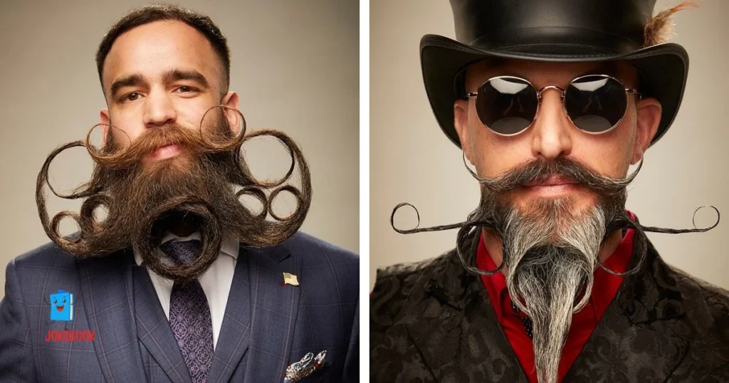 Vintage Mustache Puns