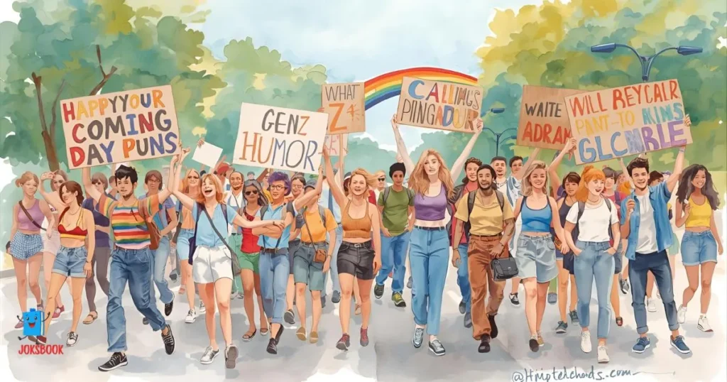 Gen Z Humor Coming Out Day Puns