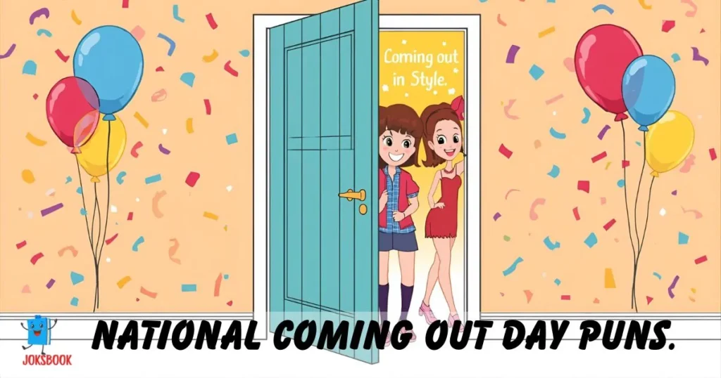 National Coming Out Day Puns