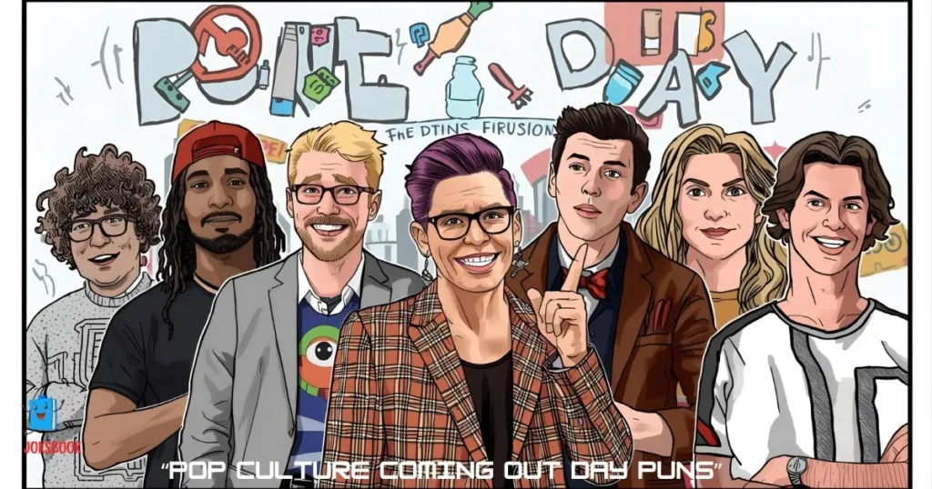 Pop Culture Coming Out Day Puns