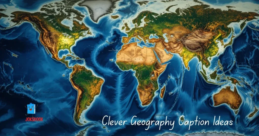 Clever Geography Caption Ideas