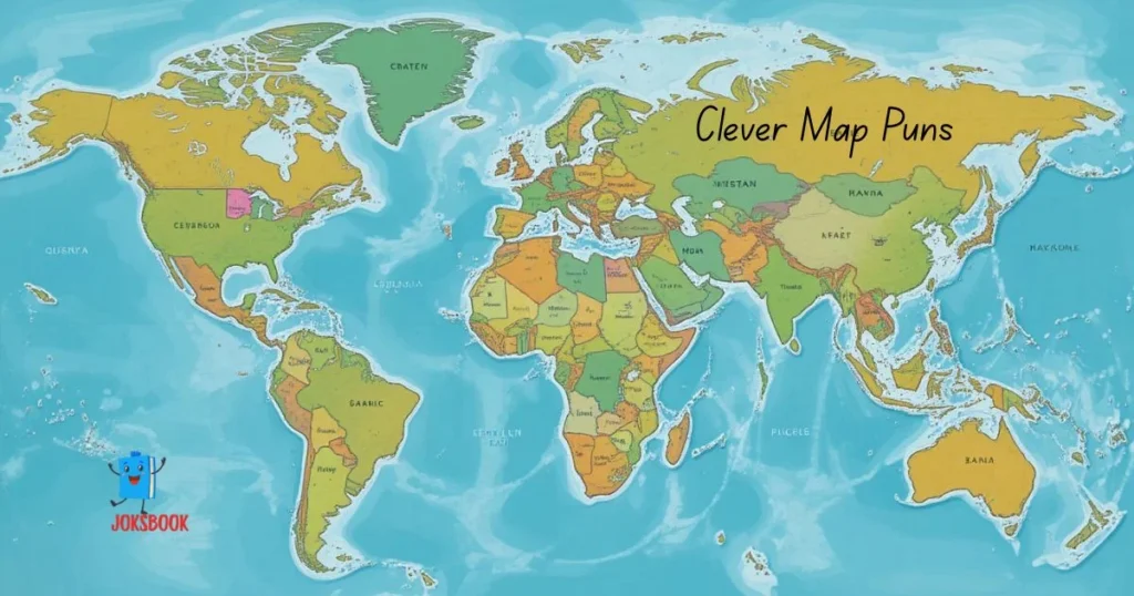 Clever Map Puns