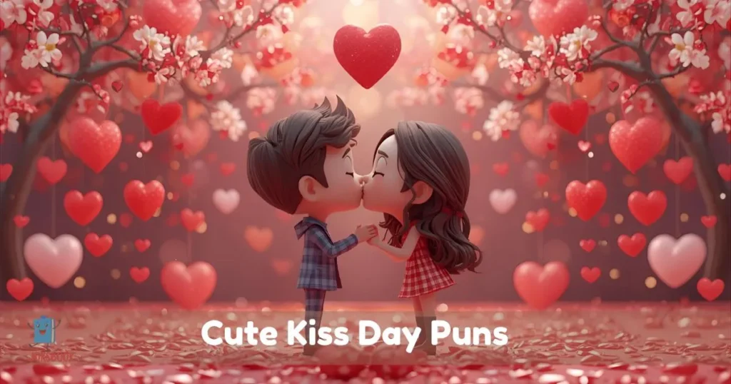 Cute Kiss Day Puns