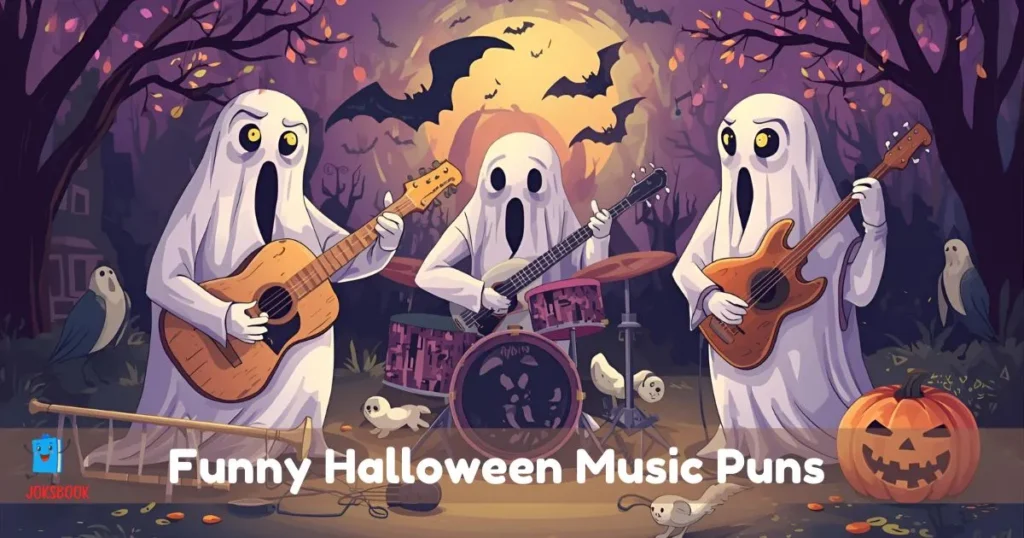 Funny Halloween Music Puns
