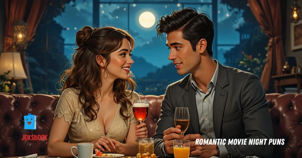 Romantic Movie Night Puns