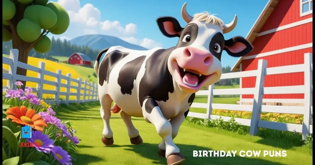 Birthday Cow Puns