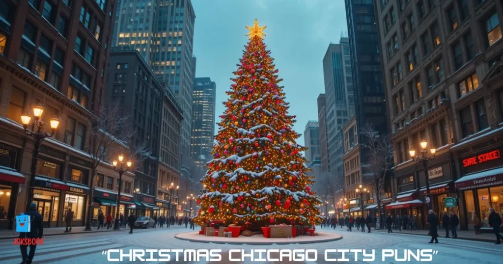 Christmas Chicago City Puns