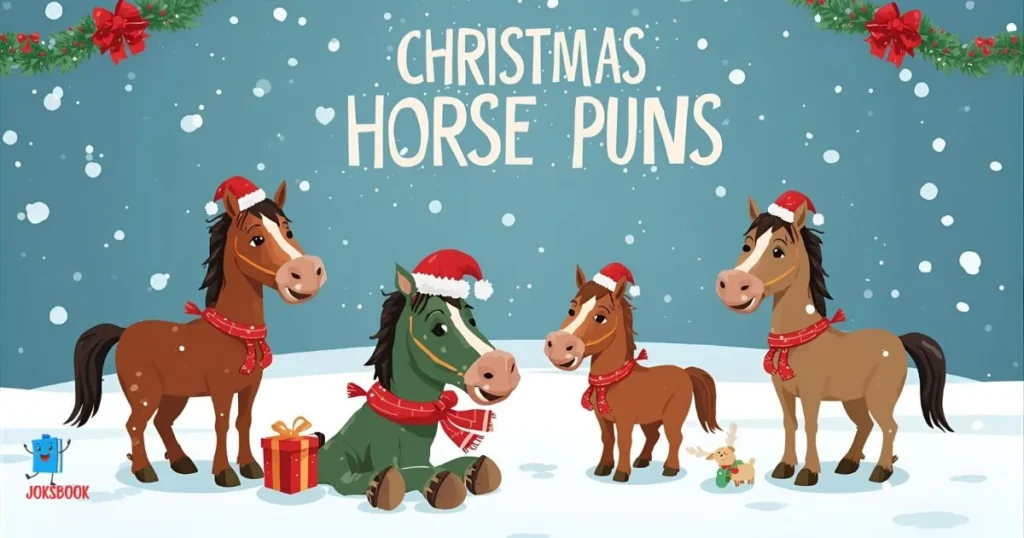 Christmas Horse Puns