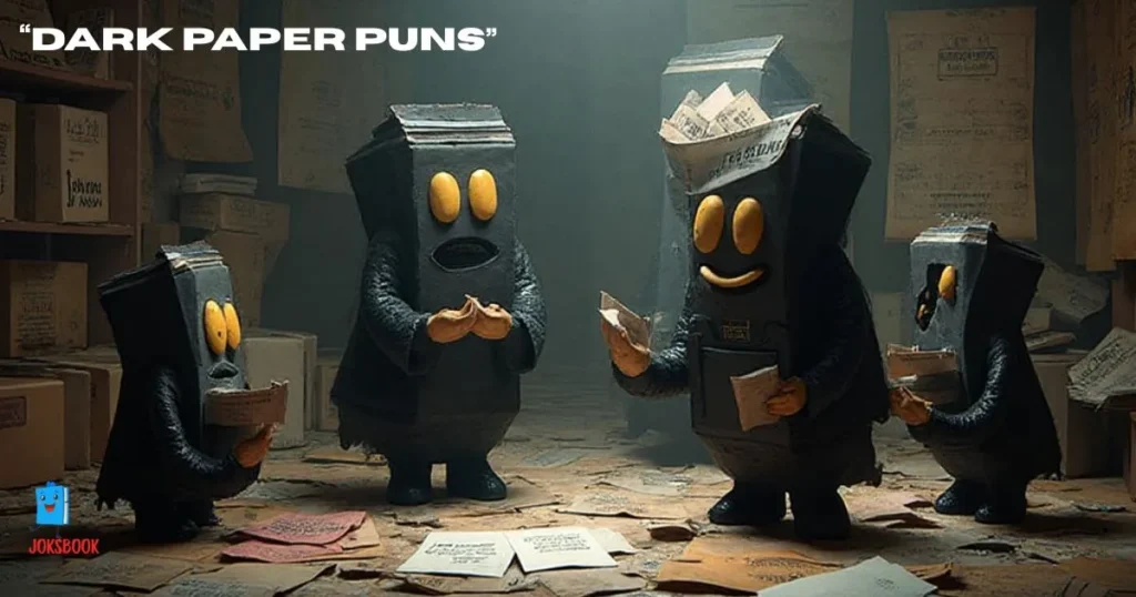 Dark Paper Puns