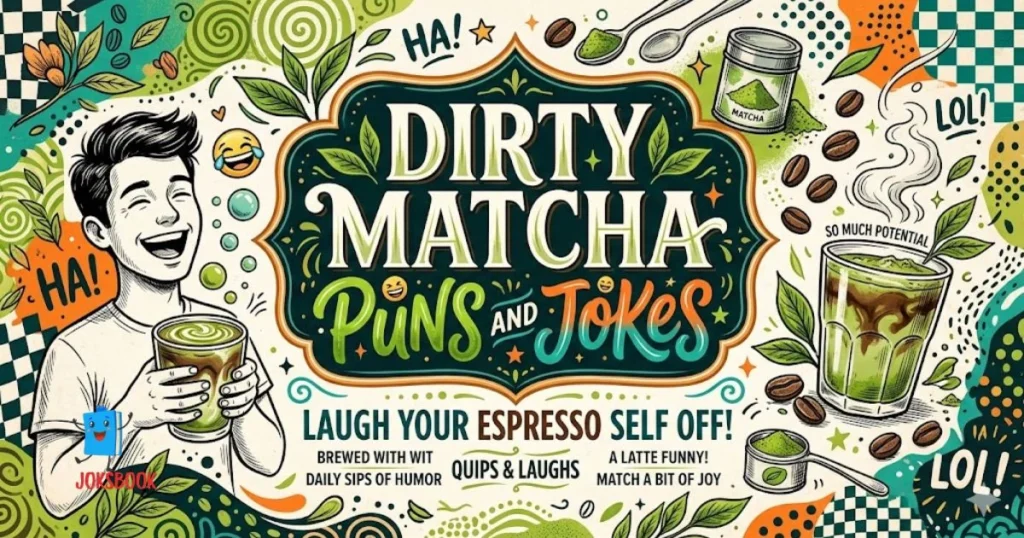 Dirty Matcha Puns And Jokes