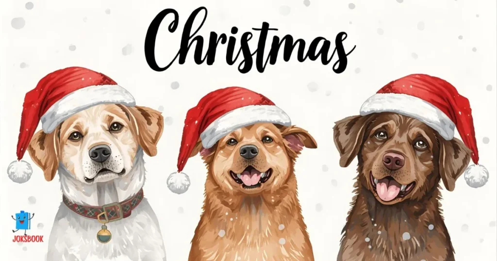 Dog Christmas Puns for Instagram