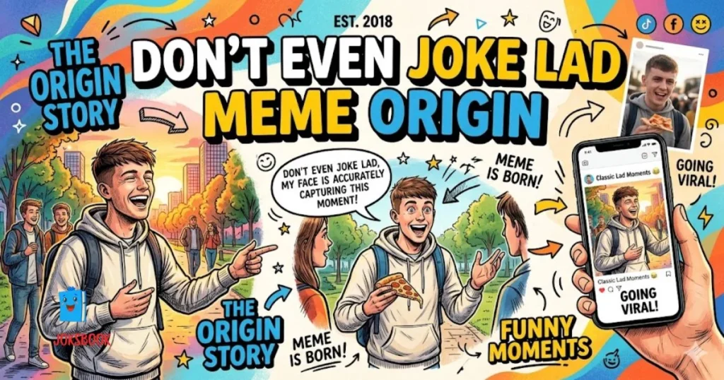Dont Even Joke Lad Meme Origin