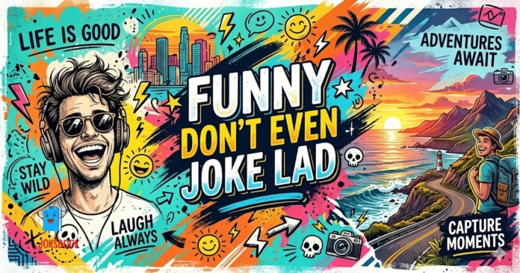 Funny Dont Even Joke Lad