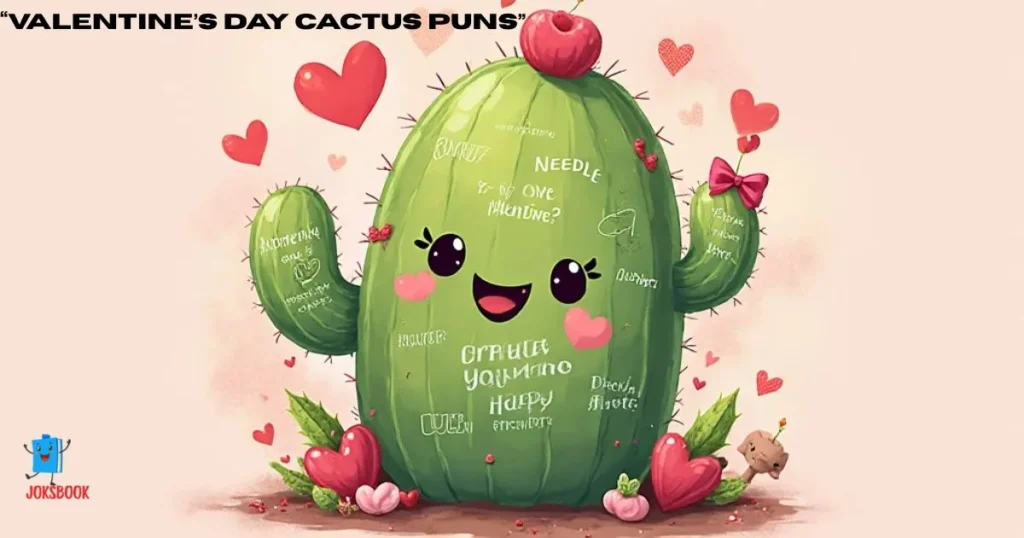 Valentine’s Day Cactus Puns