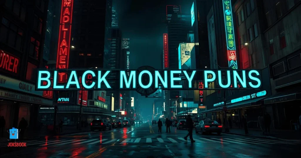 Black Money Puns