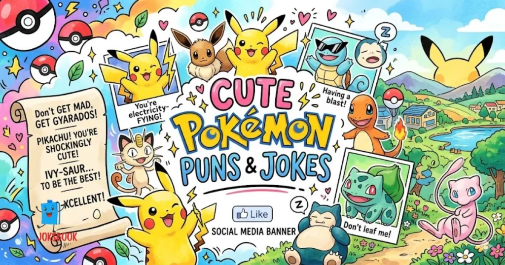 Cute Pokemon Puns And Jokes