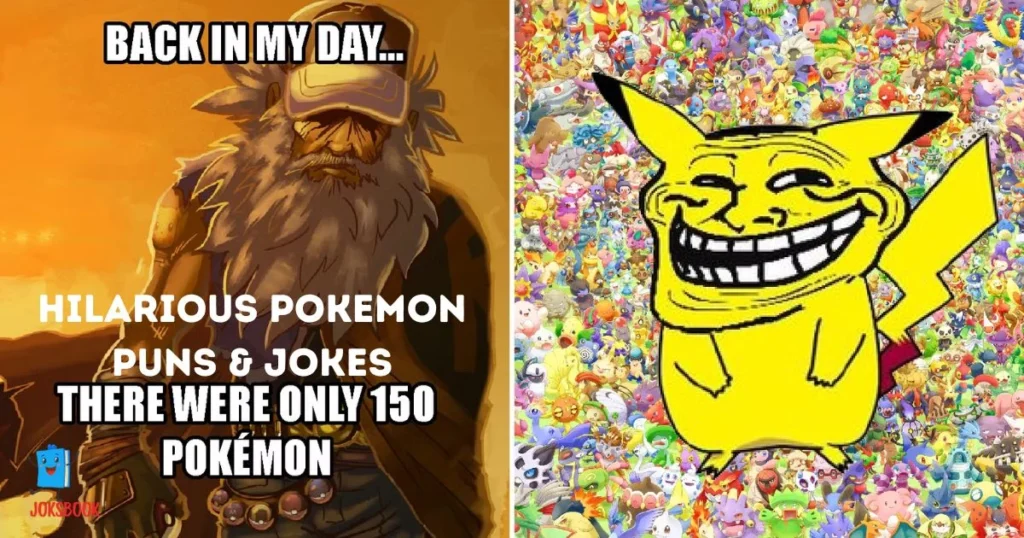 Hilarious Pokemon Puns And Jokes