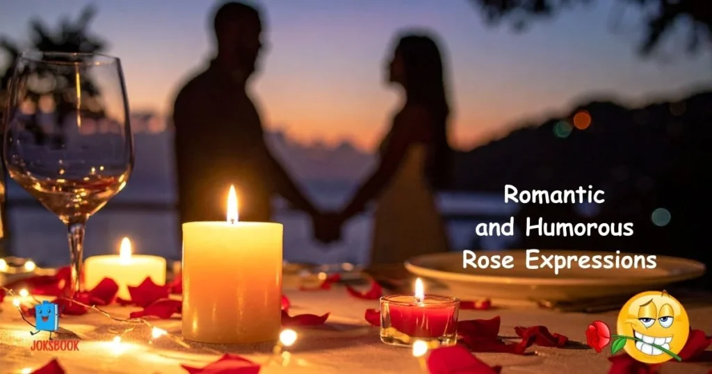 Romantic And Humorous Rose Expressions