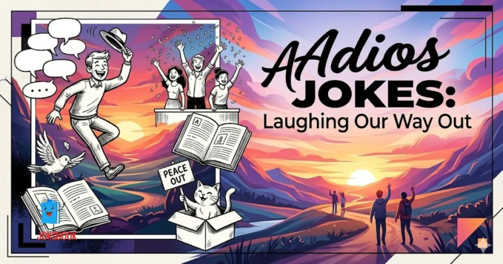 Adios Jokes Laughing Our Way Out