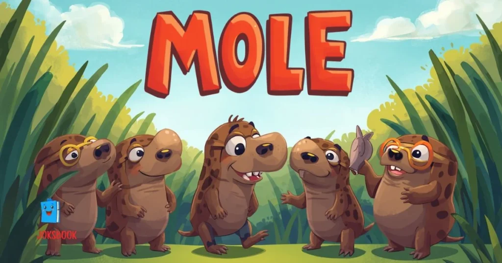 Animal Themed Mole Puns