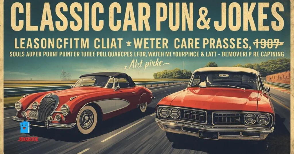 Classic Car Puns And Jokes