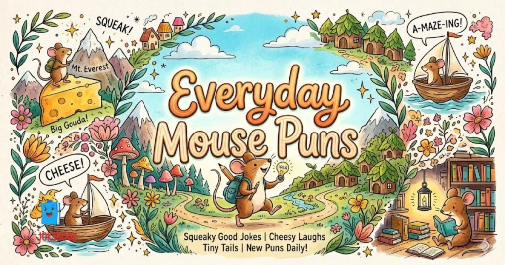 Everyday Mouse Puns