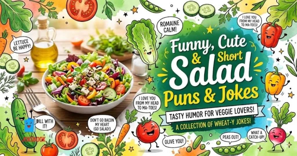 Funny Cute And Short Salad Puns And Jokes