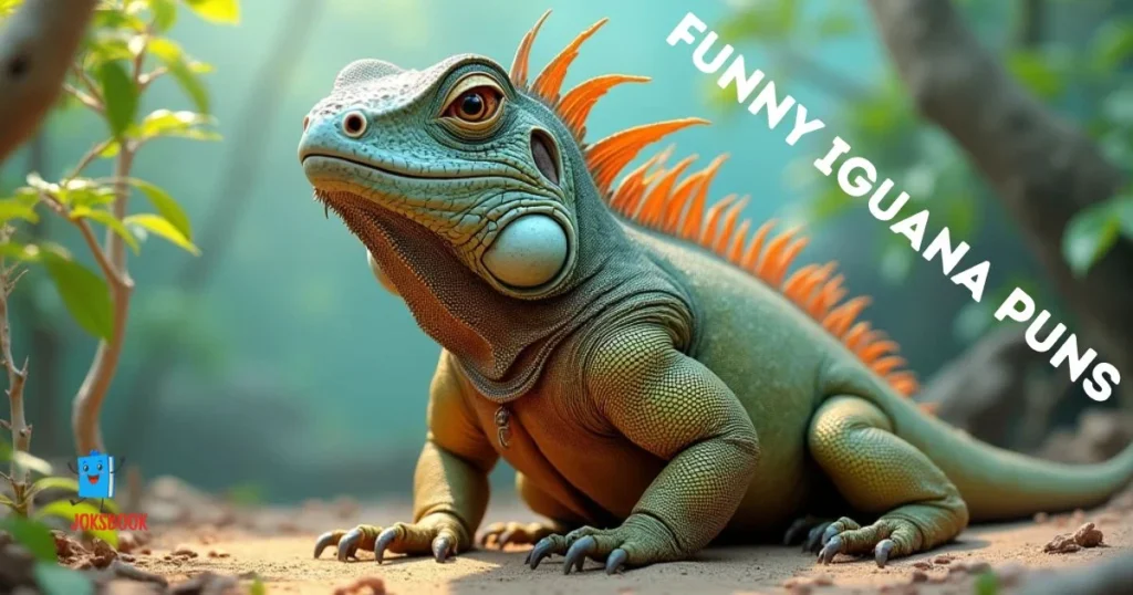 Funny Iguana Puns