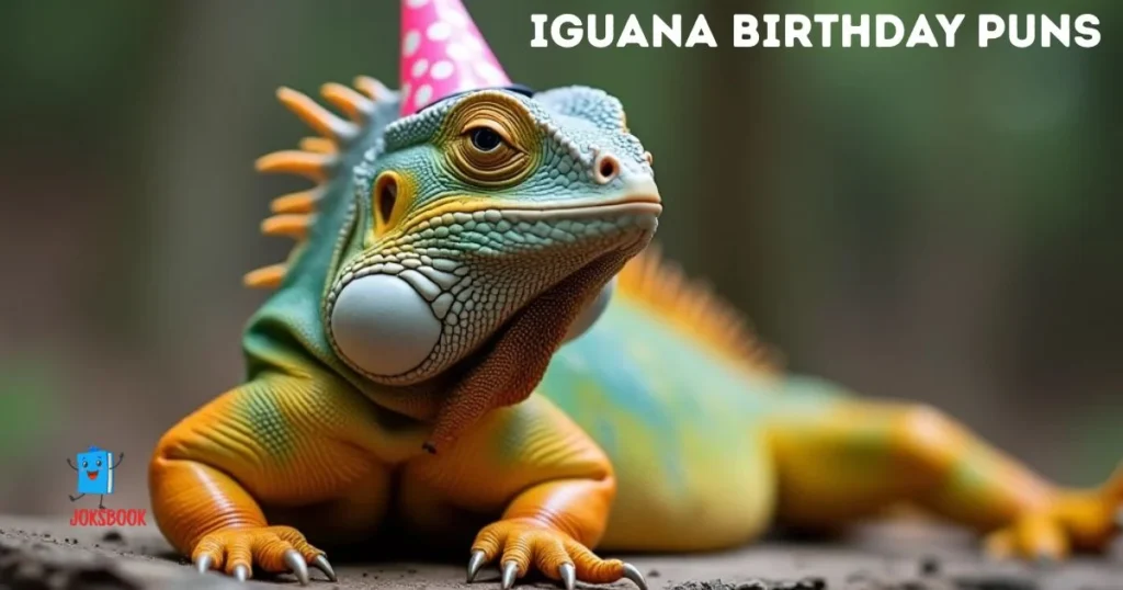 Iguana Birthday Puns