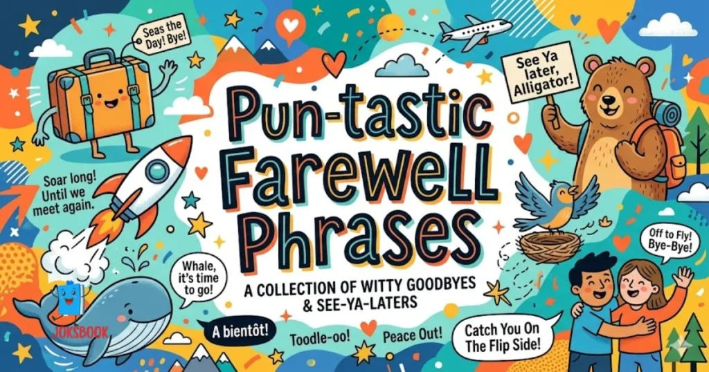 Pun Tastic Farewell Phrases