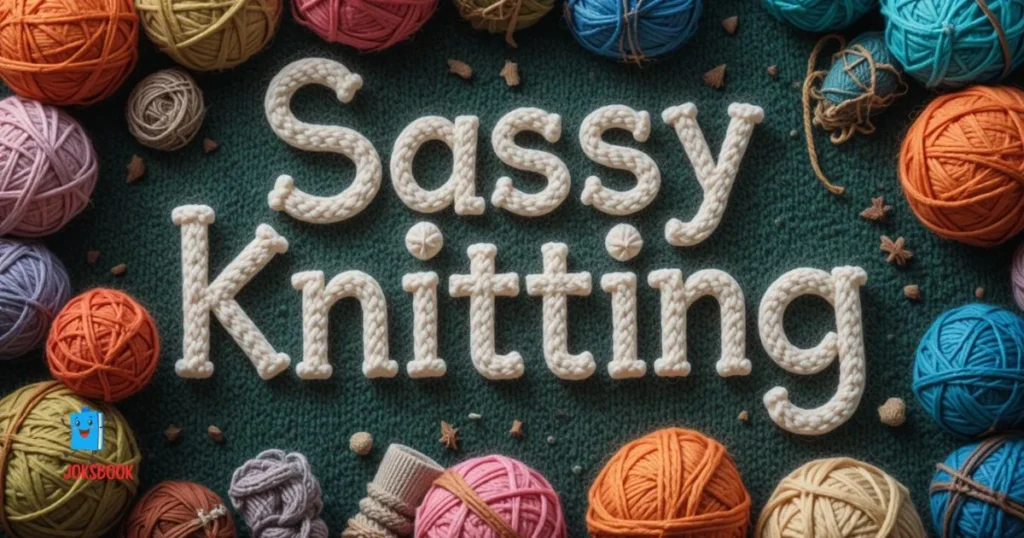 Sassy Knitting Wordplay