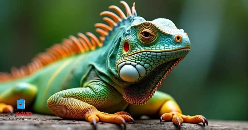 Tropical Iguana Vibes