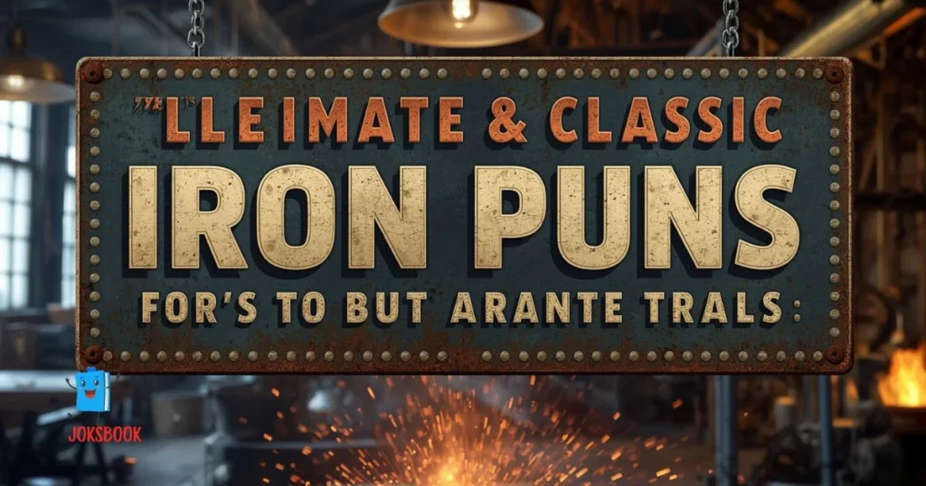 Ultimate And Classic Iron Puns