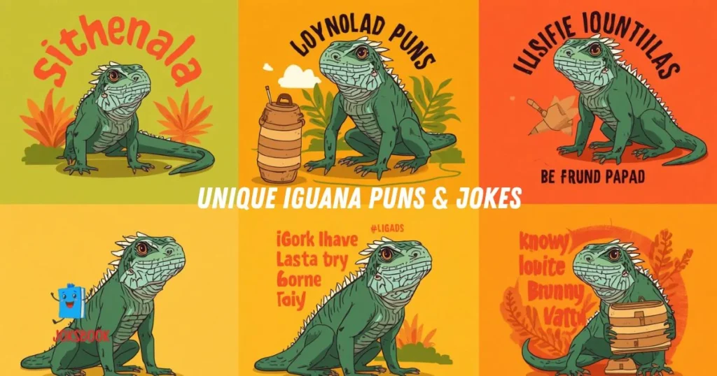 Unique Iguana Puns And Jokes