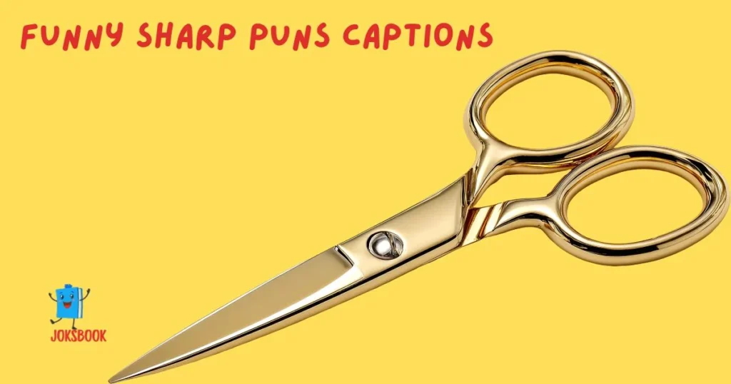 Funny Sharp Puns Captions
