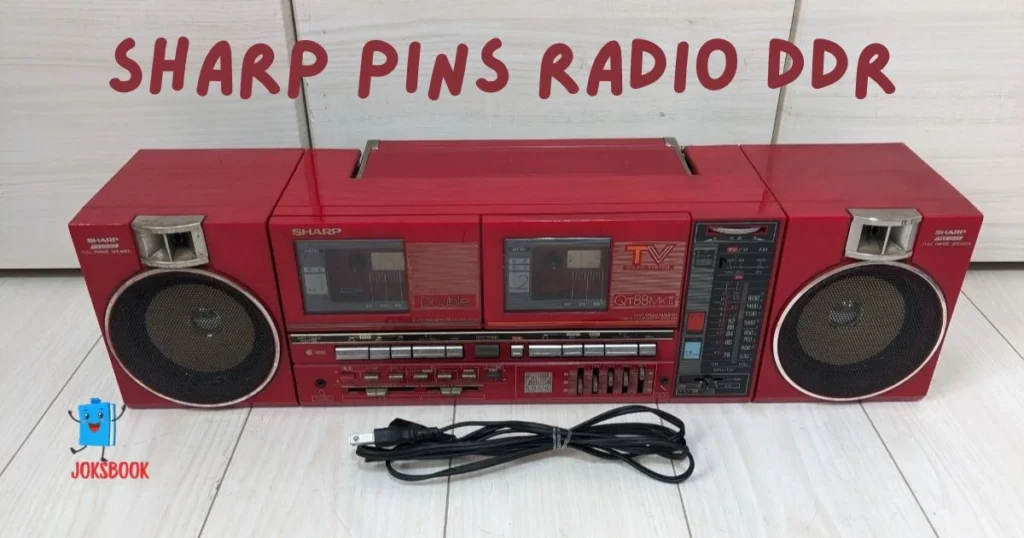 Sharp Pins Radio Ddr