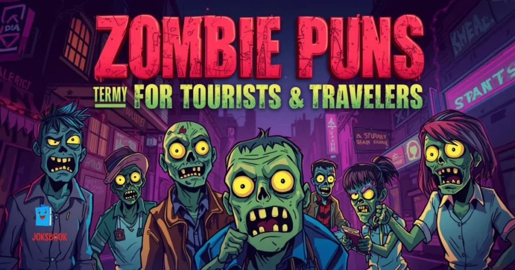 Zombie Puns For Tourists