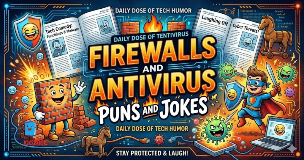 Firewalls And Antivirus Puns And Jokes