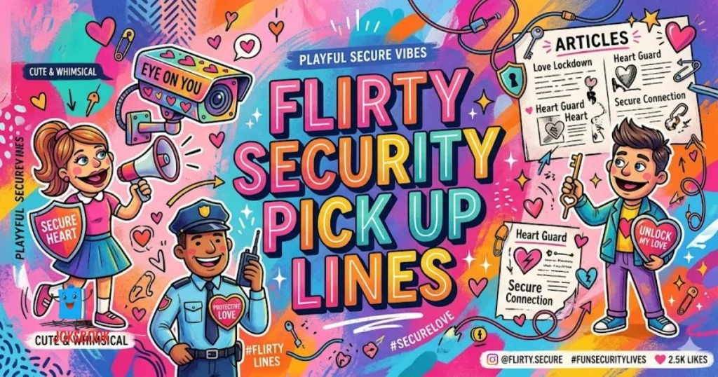 Flirty Security Pick Up Lines