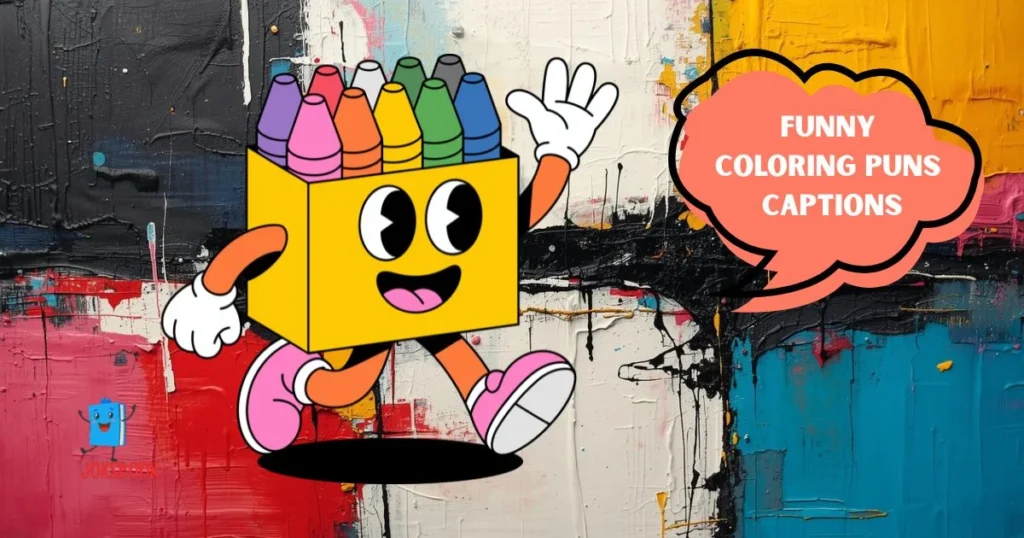 Funny Coloring Puns Captions