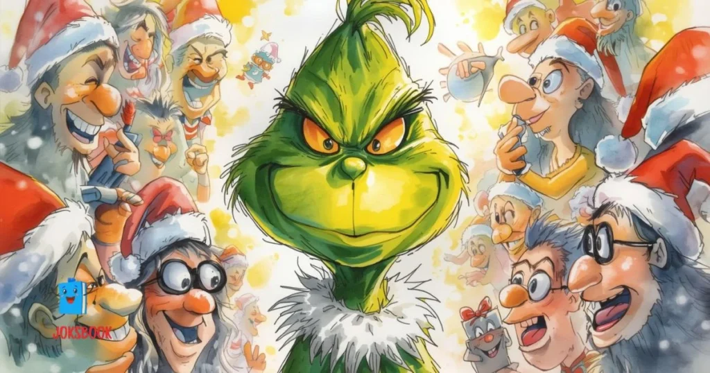 Funny Grinch Puns Captions