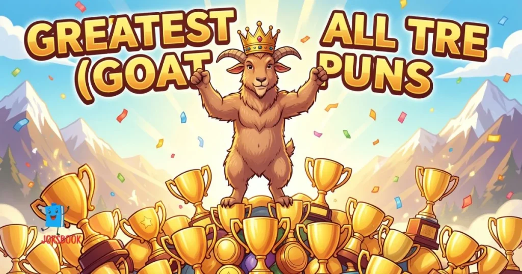 Greatest Of All Time Goat Puns