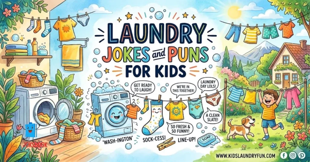 Laundry Jokes And Puns For Kids