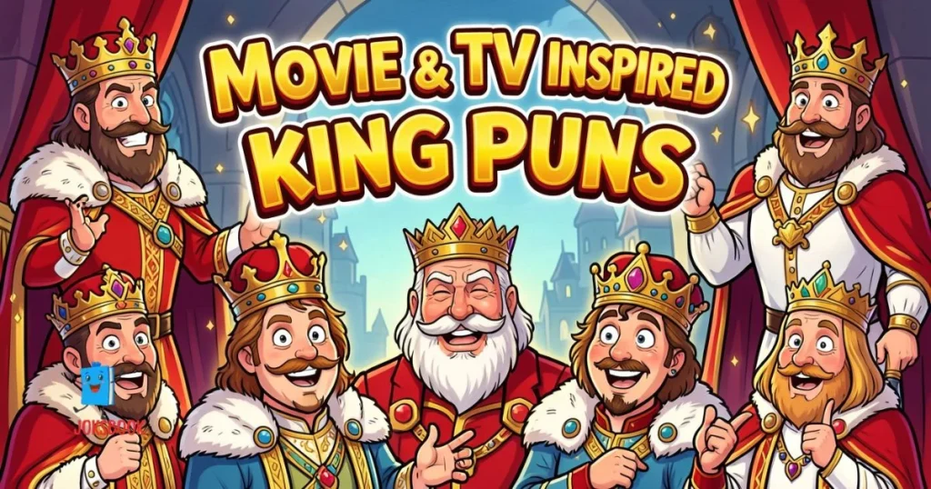 Movie And Tv Inspired King Puns