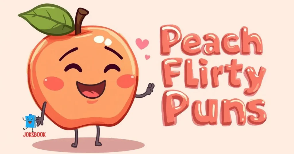 Peach Flirty Puns