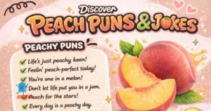Peach Puns And Jokes
